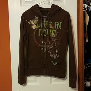 Lucky brand zipup hoodie